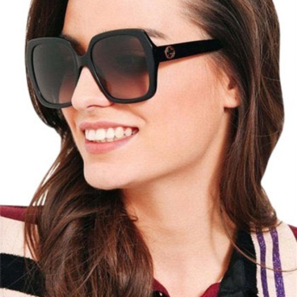 Gucci GG0096S 001 54 Ladies Sunglasses